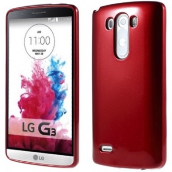 Silikoninis raudonas dėklas (Lg g3)